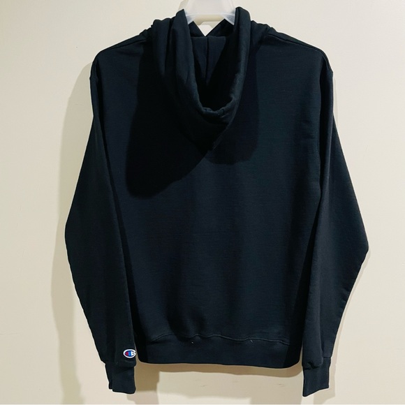 CHAMPION BLACK MEN'S HOODIE - Picture 6 of 9